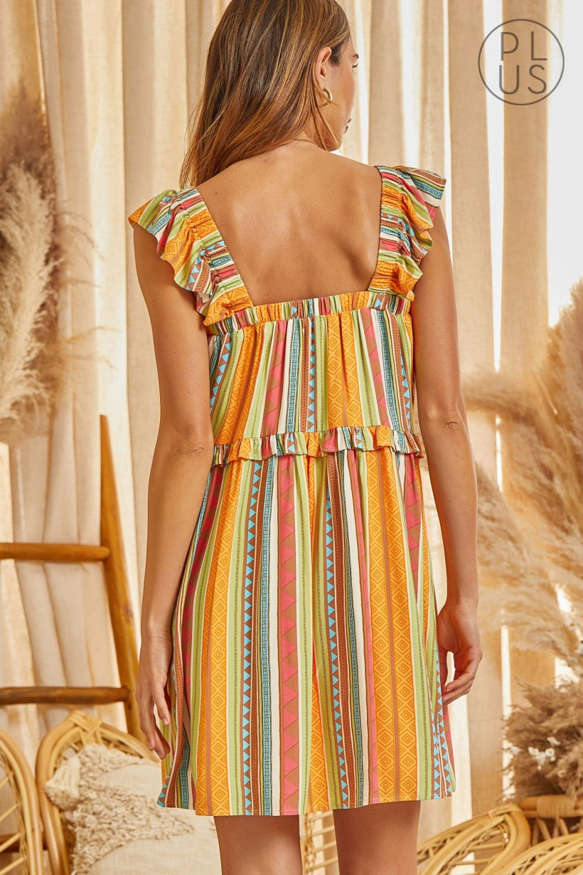 Aztec Dress *Plus