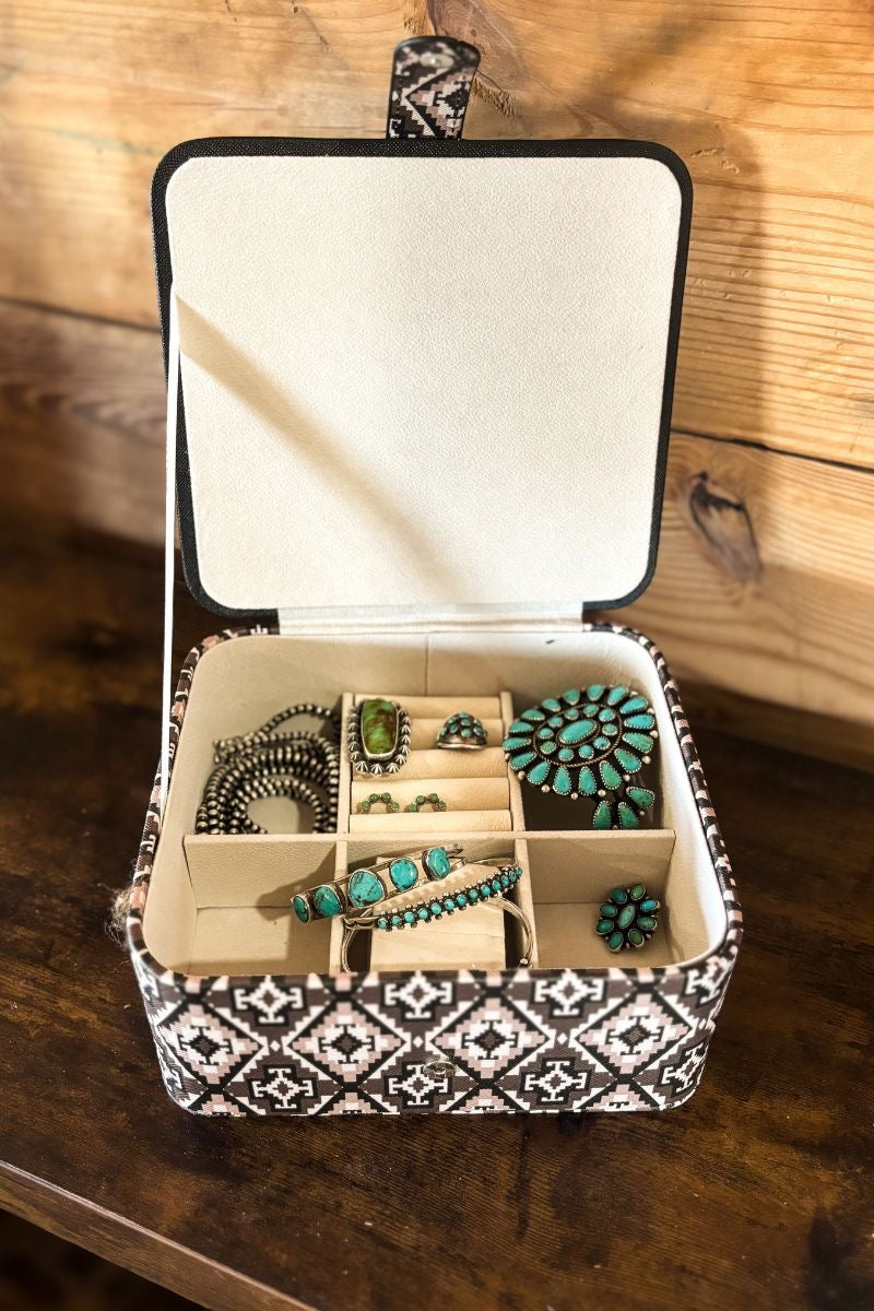 Tulsa Aztec Jewelry Box