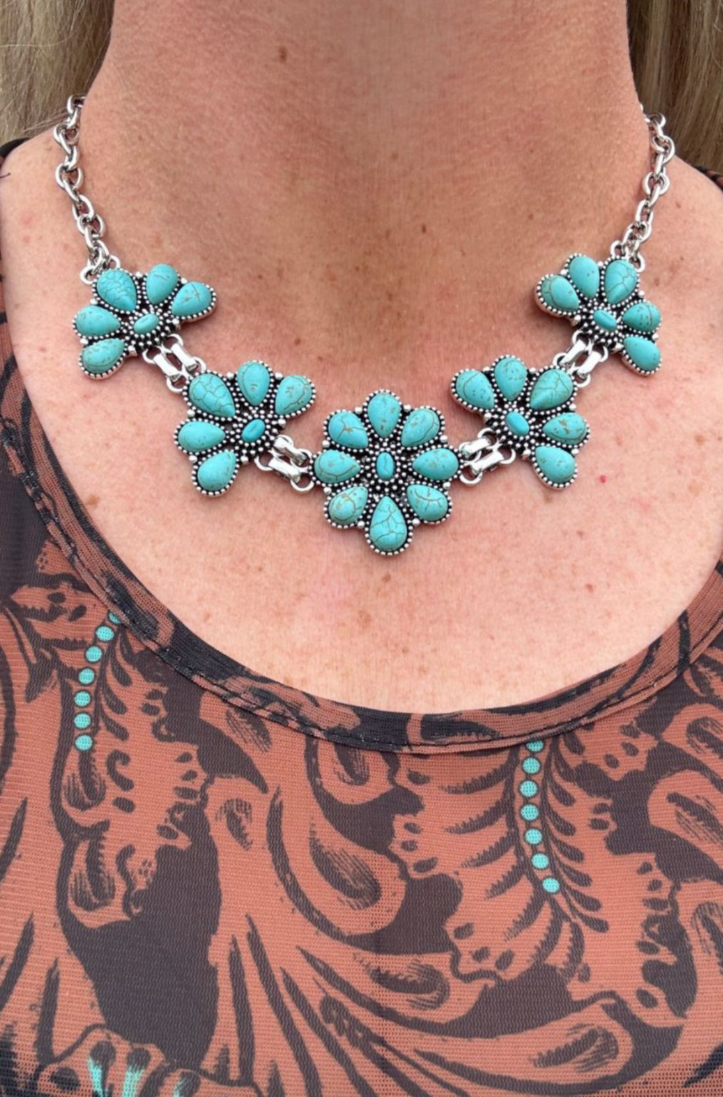 Montana Flower Necklace