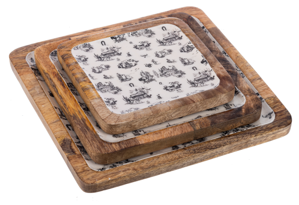 Serving Tray Set of 3