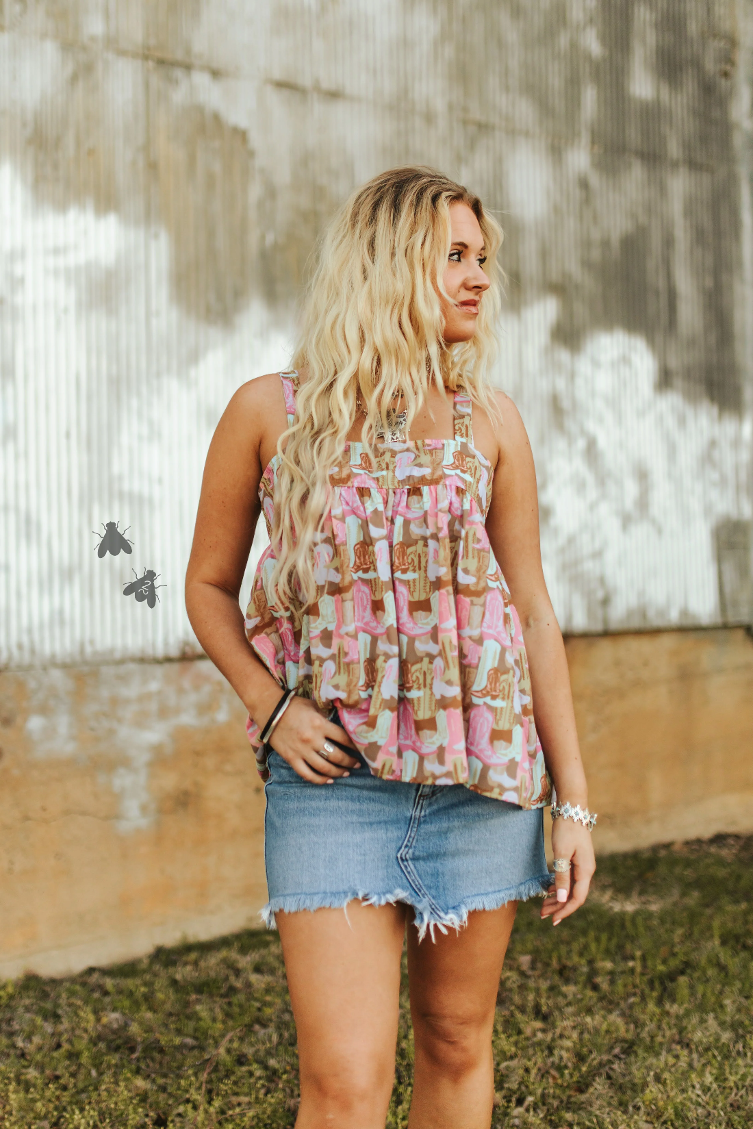 Rodeo Ruffles Tank