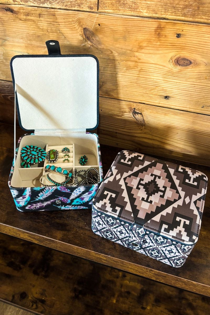 Tulsa Aztec Jewelry Box