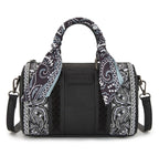 Wrangler Braided Paisley Bandana Boston Bag