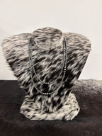 4-8mm Hand-strung Sterling Silver Pearl Necklace