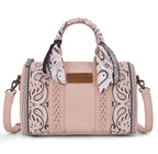 Wrangler Braided Paisley Bandana Boston Bag
