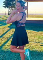 Aztec active/swim dress