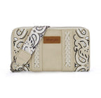 Wrangler Braided Paisley Bandana Wallet