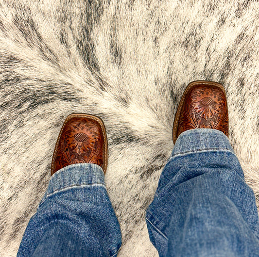 Hand Tooled Boots