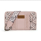 Wrangler Braided Paisley Bandana Wallet