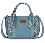 Wrangler Braided Paisley Bandana Tote Bag