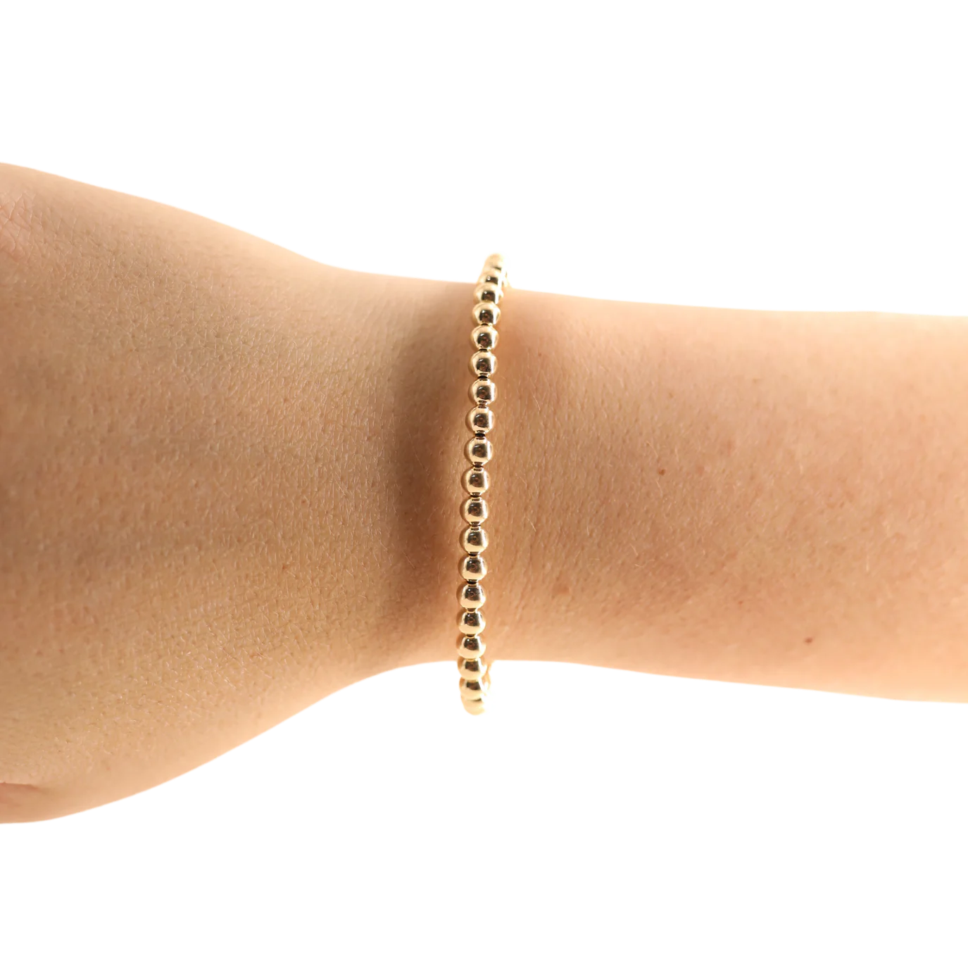14k Gold Filled Beaded Bracelets