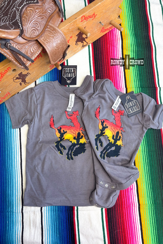 Bowie Bronc Onesie & Tee *Kids