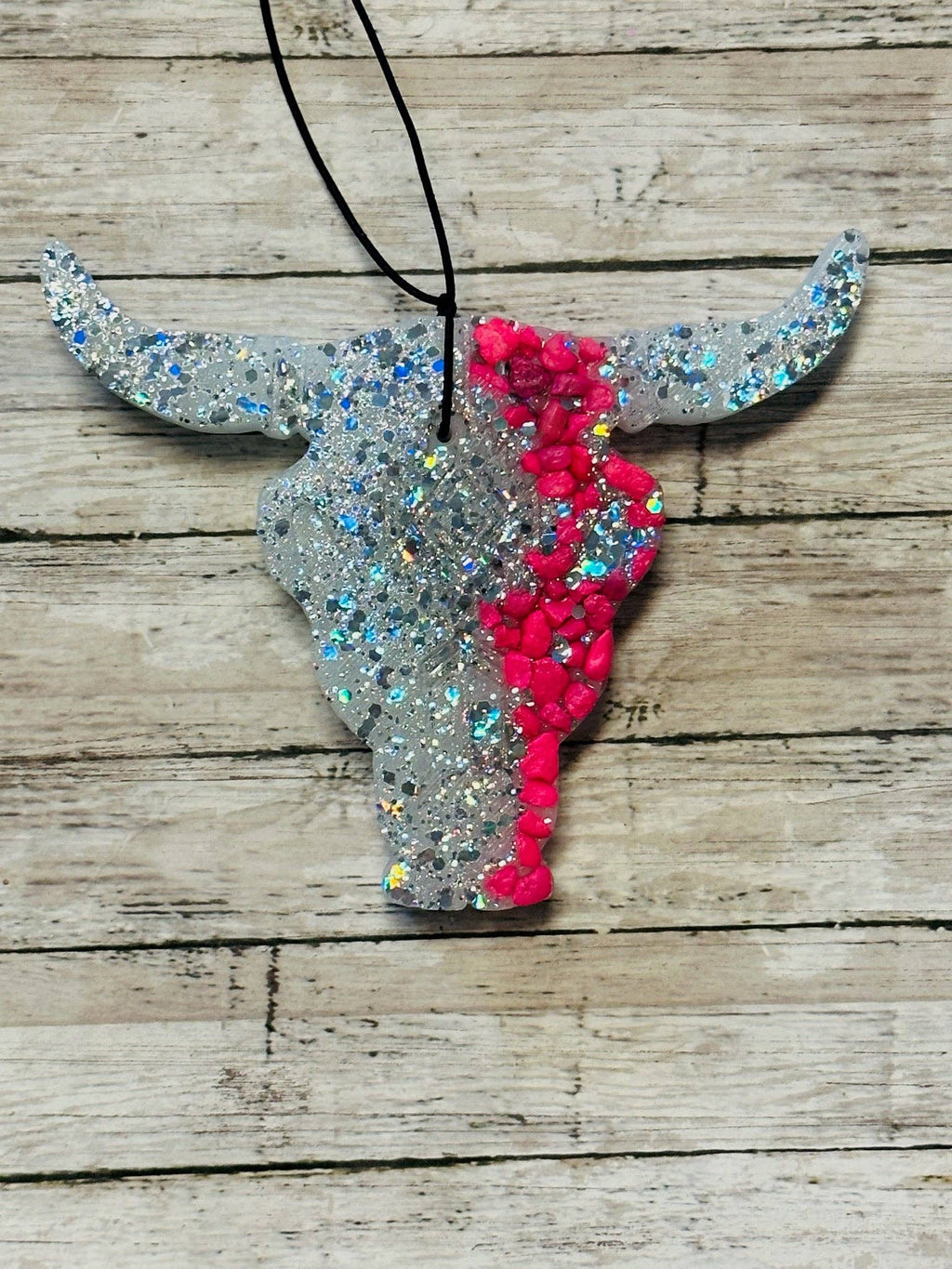 White bull pink rocks freshie