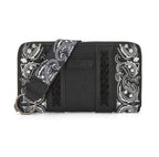 Wrangler Braided Paisley Bandana Wallet