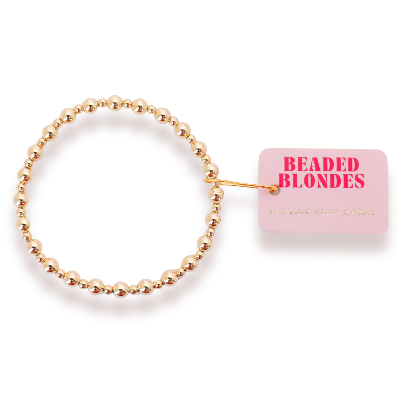 14k Gold Filled Beaded Bracelets