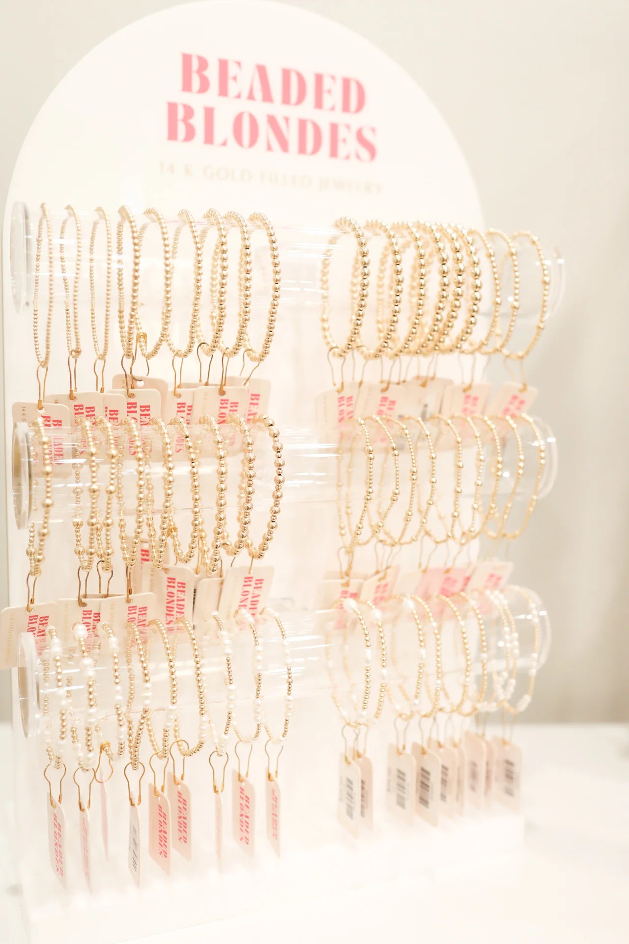 14k Gold Filled Beaded Bracelets
