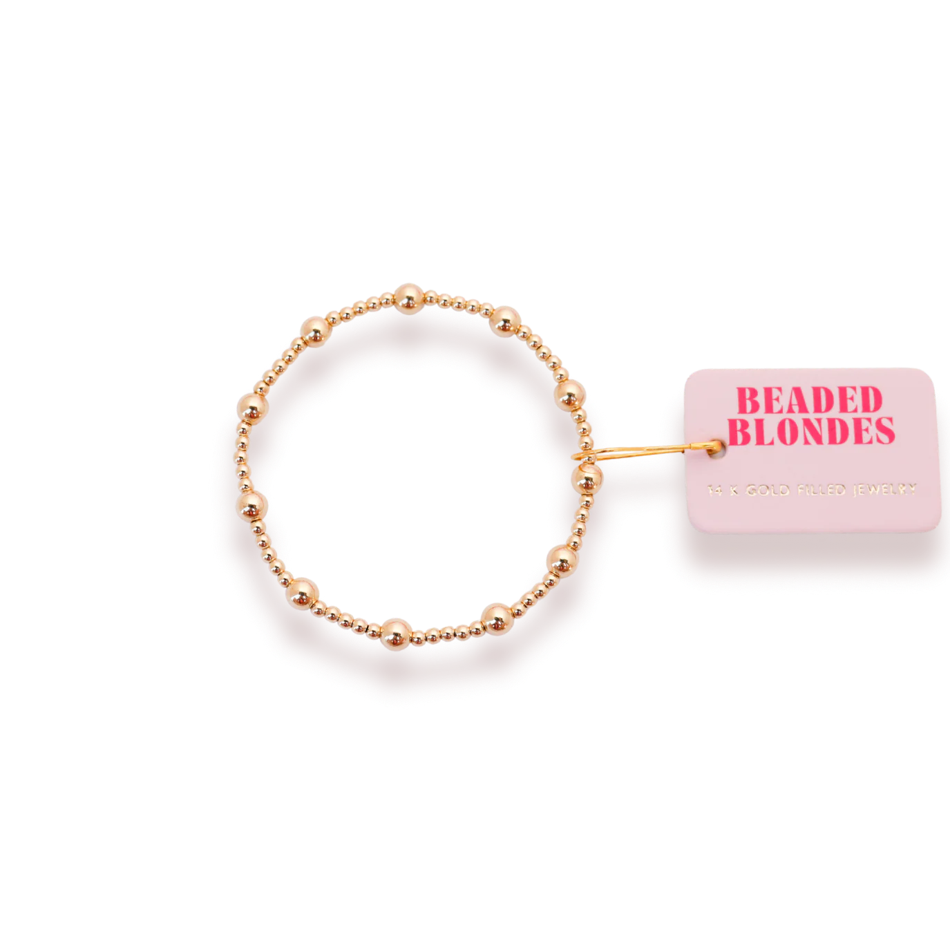 14k Gold Filled Beaded Bracelets