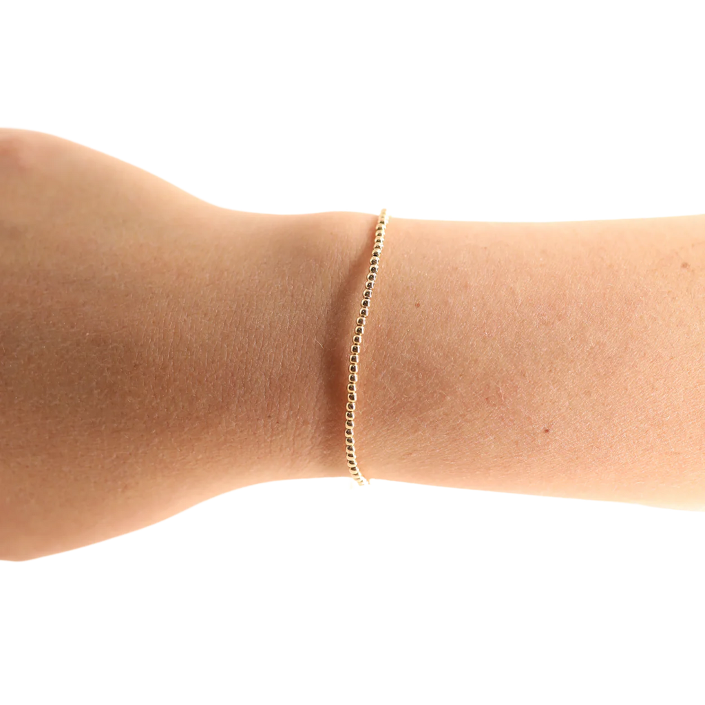 14k Gold Filled Beaded Bracelets