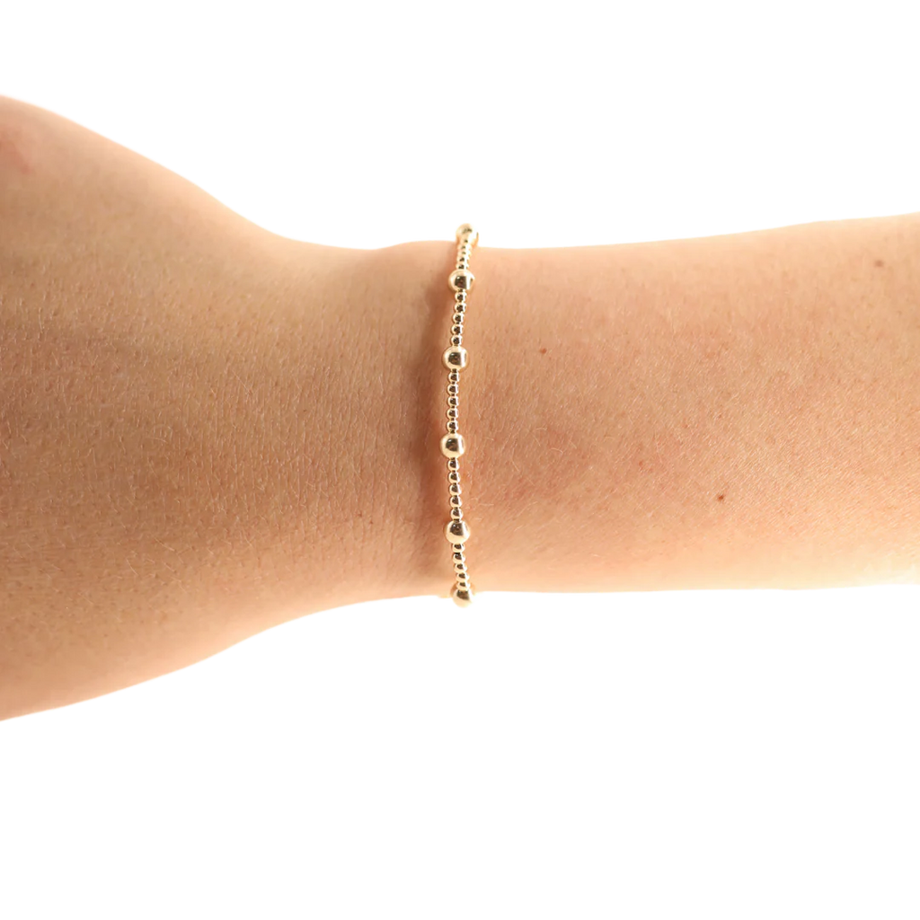 14k Gold Filled Beaded Bracelets