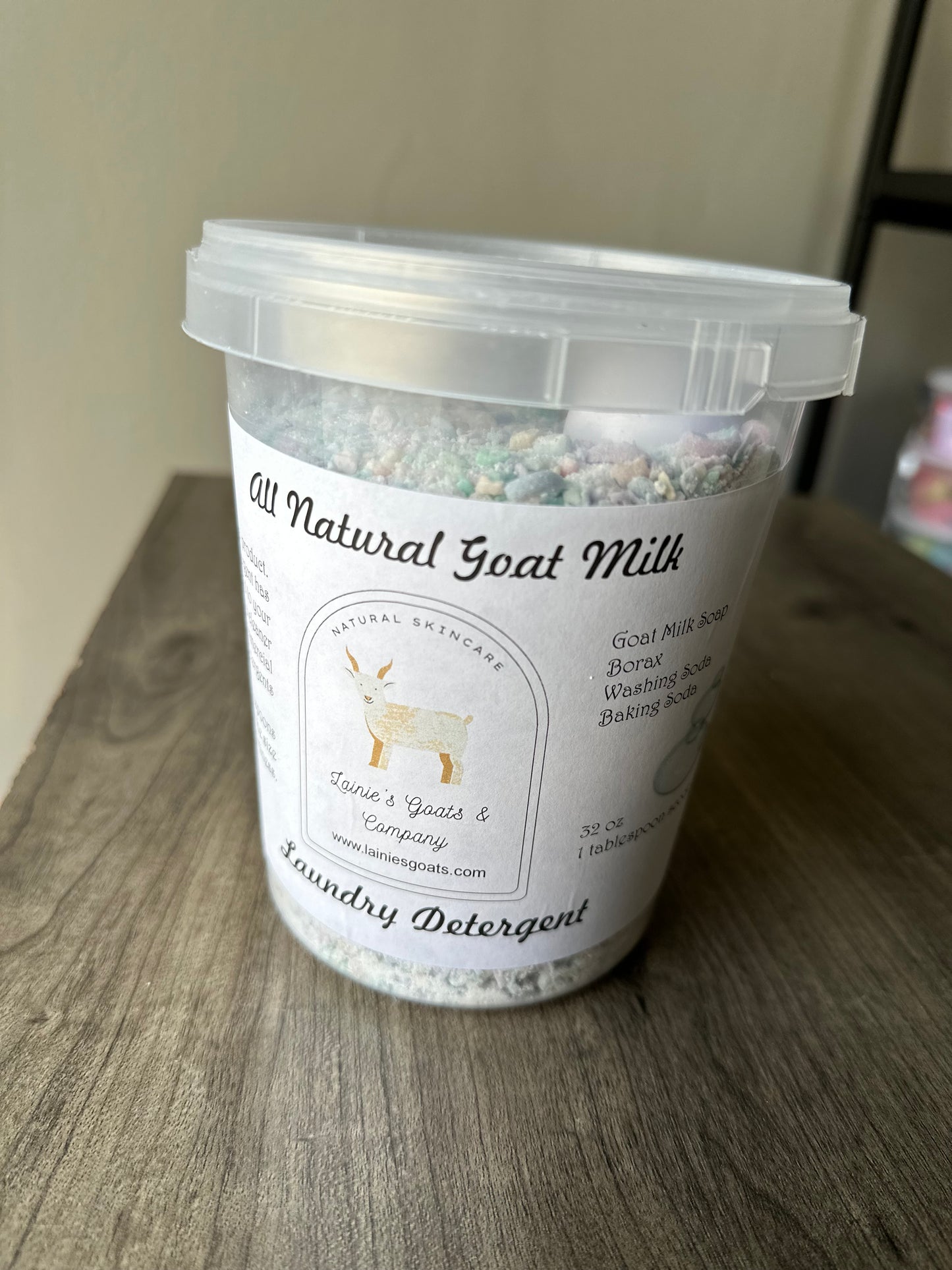 Goat Milk Soap Laundry Detergent