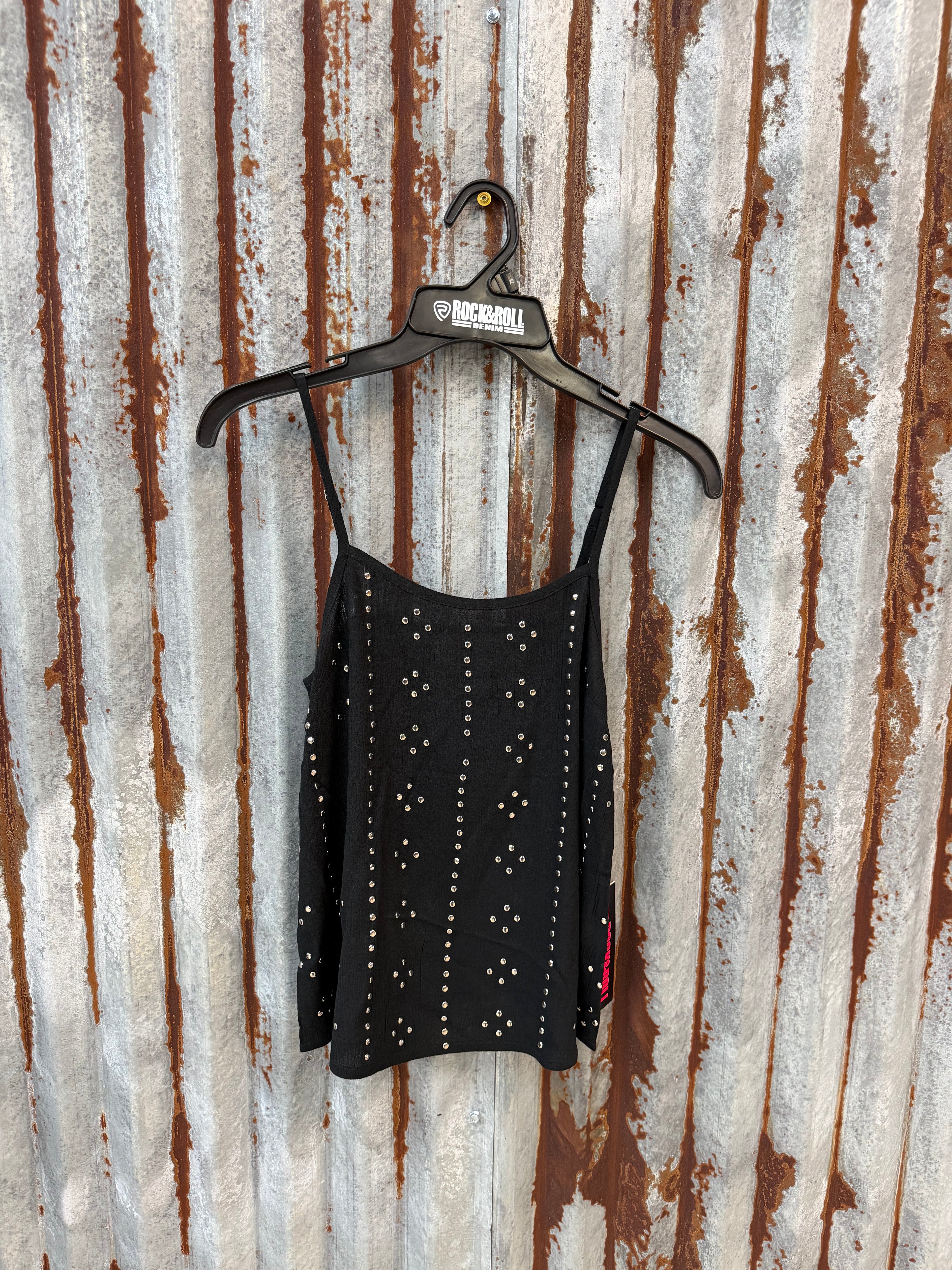 Black Studded Cami