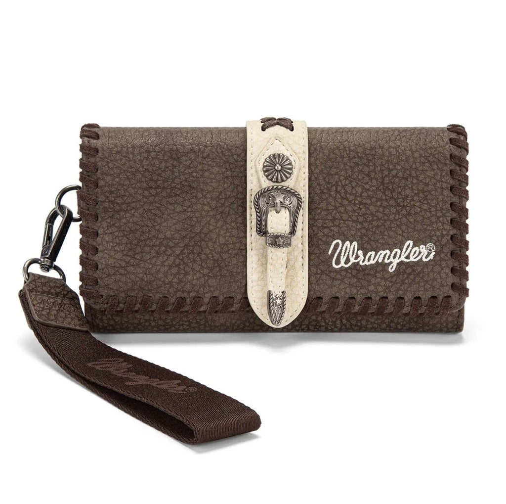 Wrangler Western Buckle RFID Wallet