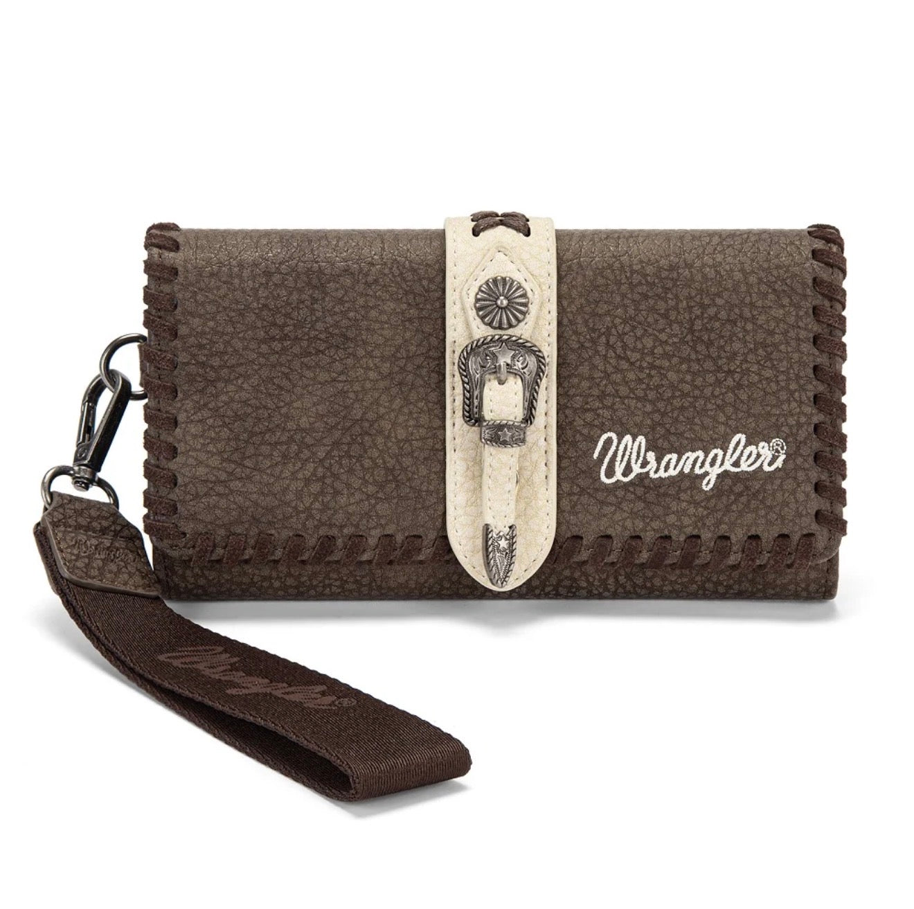 Wrangler Western Buckle RFID Wallet