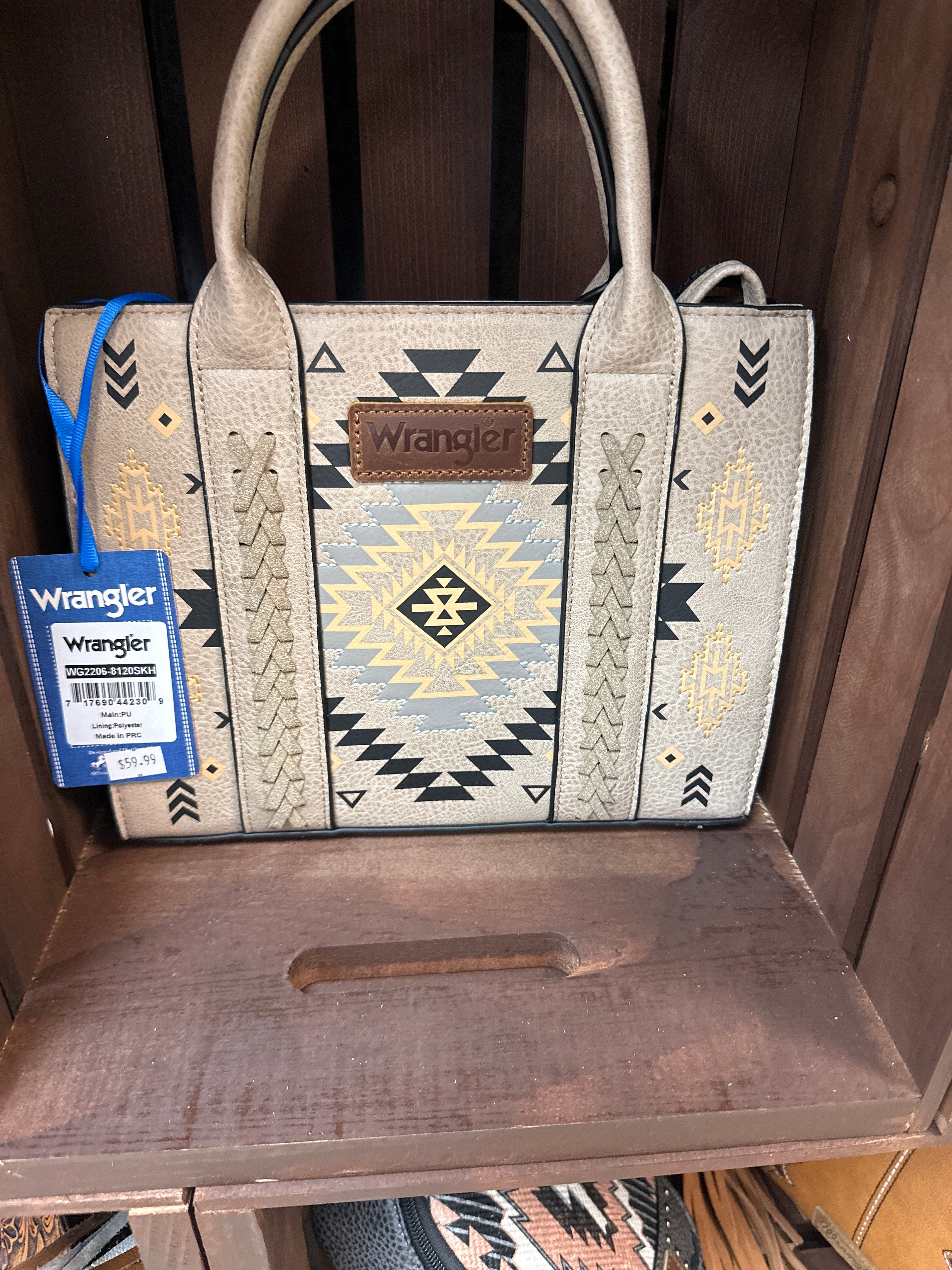 Wrangler Leather Aztec - Medium