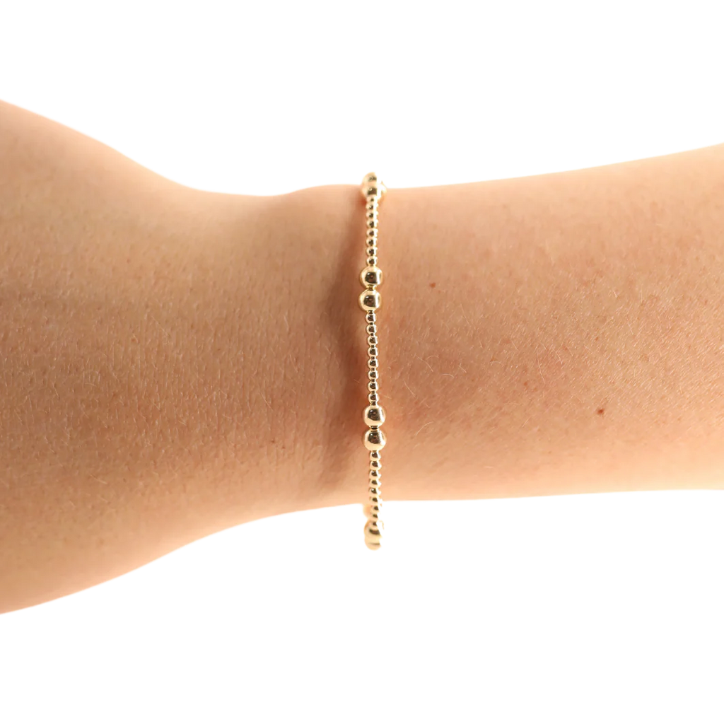 14k Gold Filled Beaded Bracelets