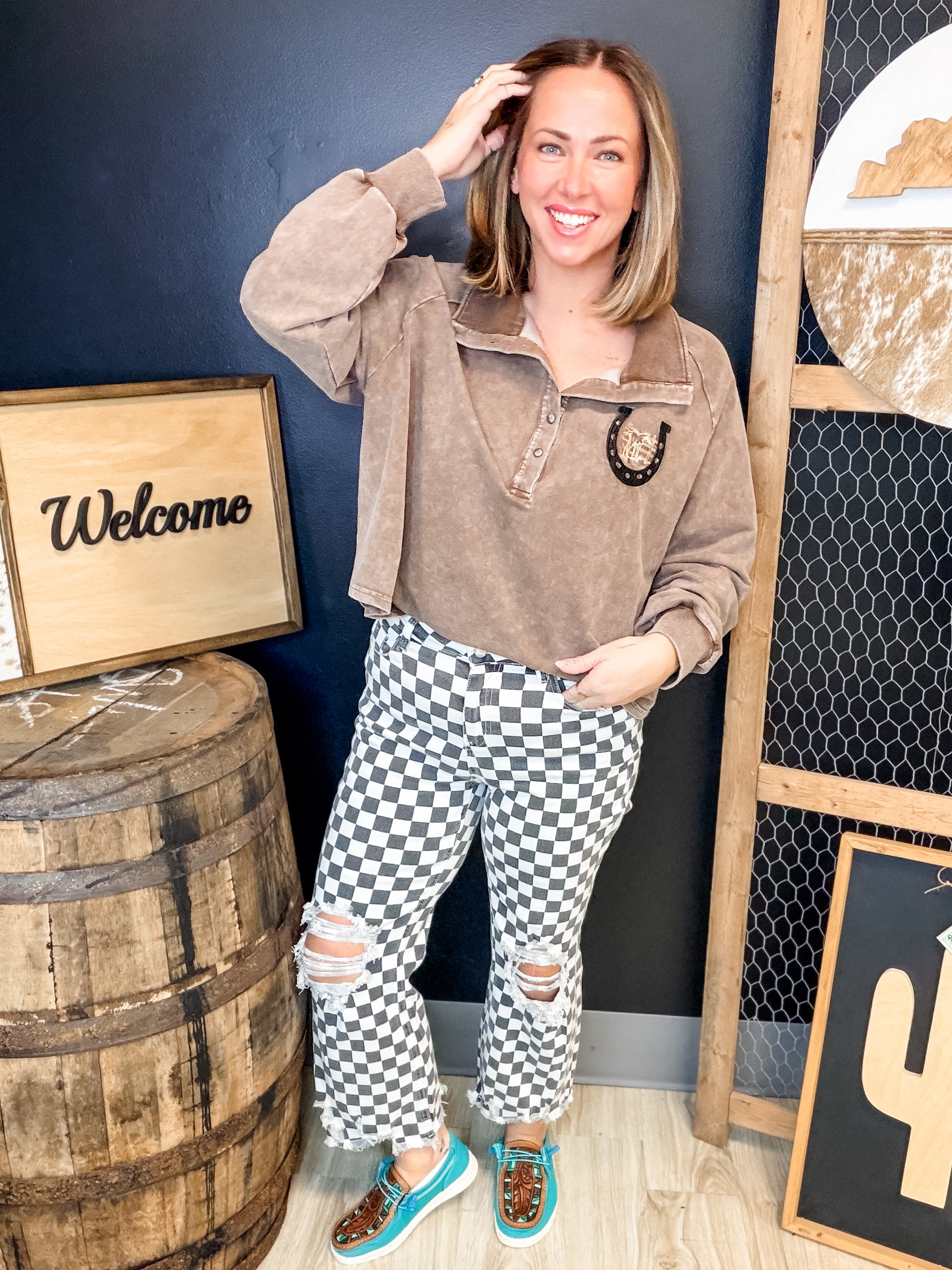 Round the Track Jeans