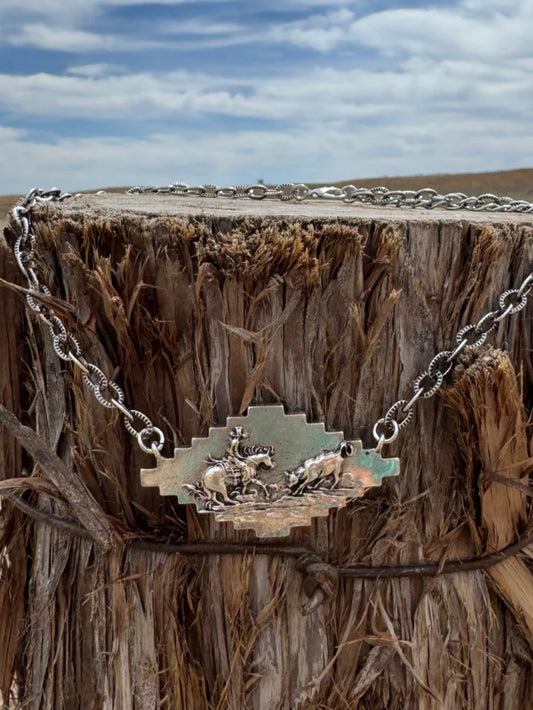 Cutting Up Necklace