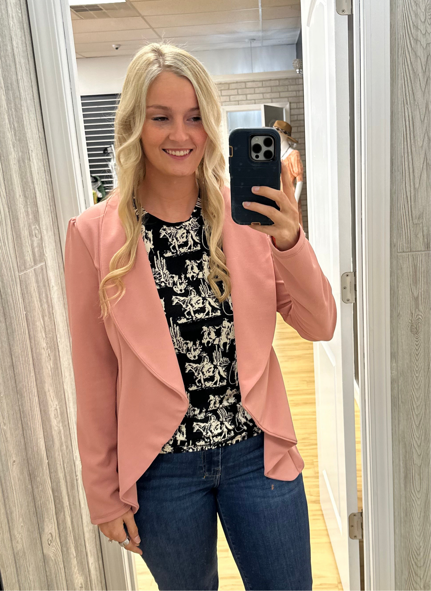 Open Blazer * Dusty Pink