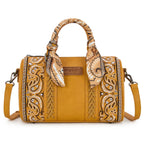 Wrangler Braided Paisley Bandana Boston Bag