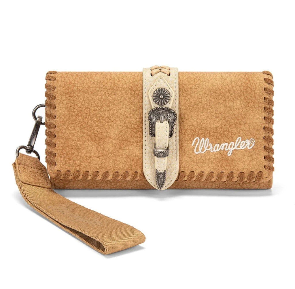 Wrangler Western Buckle RFID Wallet