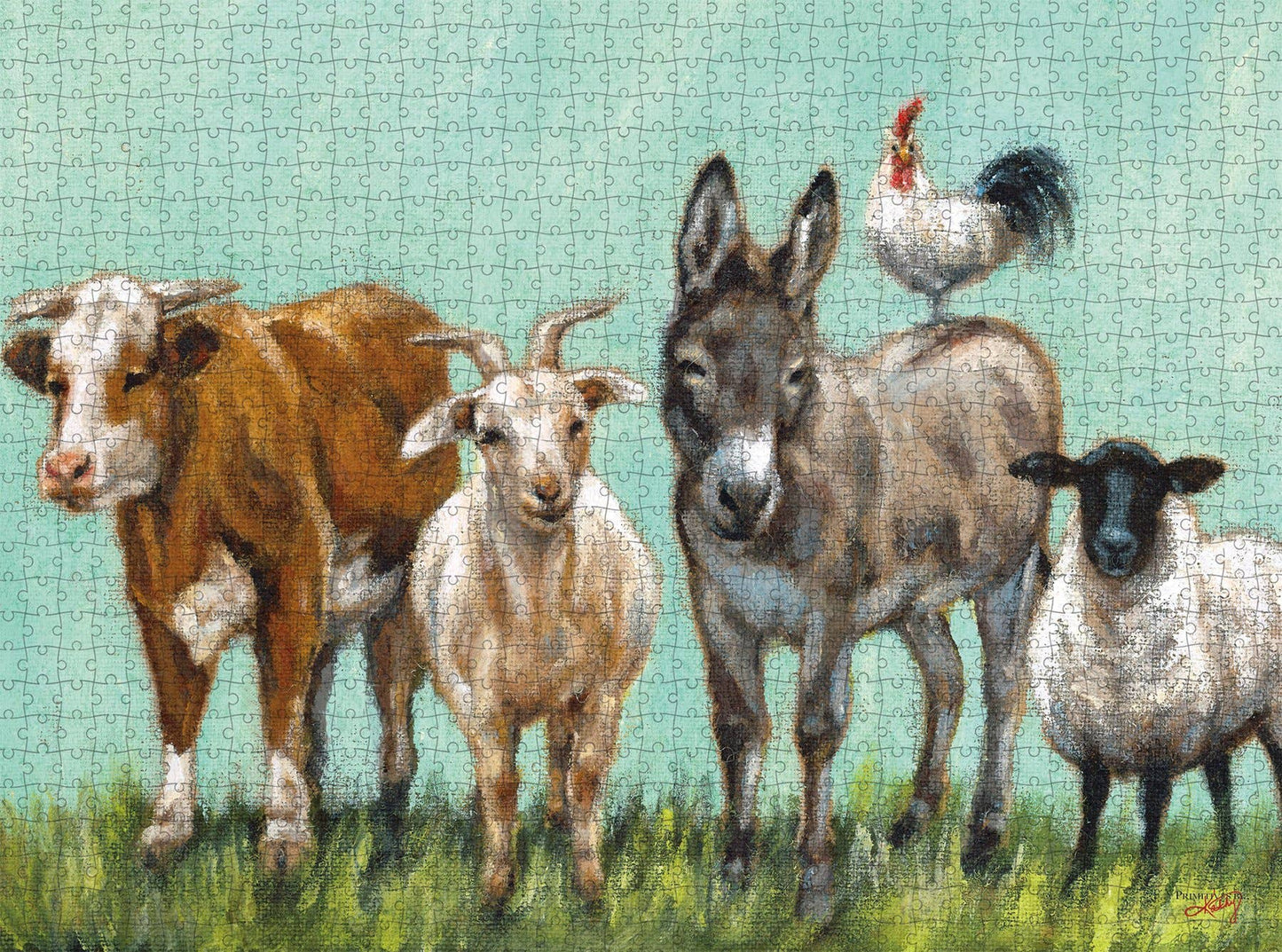 Farm Family Puzzle